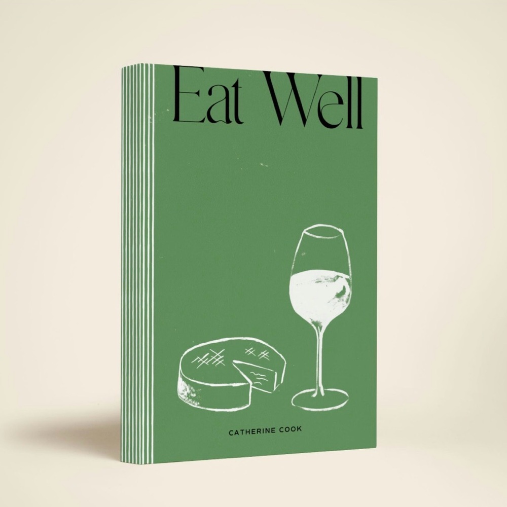 Eat Well Papier Green Recipe Journal Book - Picture 6 of 10